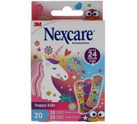 Parapharmacie > Hygiène & Premiers soins > Produits de Premiers Soins > Pansements 3M Nexcare Happy Kids Rose 20 Pansements - Pansements - Pharmacie en ligne LaSante.net