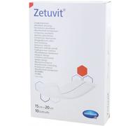 Parapharmacie > Hygiène & Premiers soins > Produits de Premiers Soins > Pansements > Pansements américains et absorbants Hartmann Zetuvit pansements absorbants stériles 15 x 20 cm x 10 - Pansements am