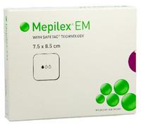 Parapharmacie > Hygiène & Premiers soins > Produits de Premiers Soins > Pansements > Pansements hydrocellulaires Mepilex EM Pansement Hydrocellulaire 7,5 cm x 8,5 cm - Pansements hydrocellulaires - Ph