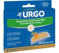 Parapharmacie > Hygiène & Premiers soins > Produits de Premiers Soins > Pansements Urgo Pansements Cicatrisants Au Miel x 5 - Pansements - Pharmacie en ligne LaSante.net