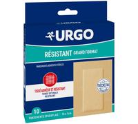 Parapharmacie > Hygiène & Premiers soins > Produits de Premiers Soins > Pansements Urgo Pansements Résistants Grand Format x 10 - Pansements - Pharmacie en ligne LaSante.net