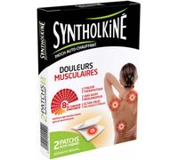 SyntholKiné Patch Auto-Chauffant Douleurs Musculaires Petit Format 2 Pièces