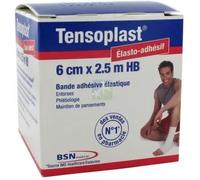 BSN Tensoplast® HB Bande adhésive élastique 6 cm x 2,5 m Bandage(S) 1 pc(s)