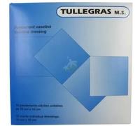 Parapharmacie > Hygiène & Premiers soins > Produits de Premiers Soins Tulle Gras Pansements Vaselinés x 10 - Premiers soins - Pharmacie en ligne LaSante.net