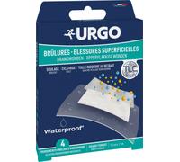 Parapharmacie > Hygiène & Premiers soins > Produits de Premiers Soins Urgo Brûlures - Blessures Superficielles Pansements Waterproof - Premiers soins - Pharmacie en ligne LaSante.net Grand modèle (x 4