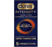 Parapharmacie > Hygiène & Premiers soins > Produits de Sexualité > Préservatifs Durex Préservatifs Intensity Sans Latexx 5