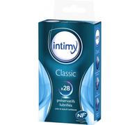 Parapharmacie > Hygiène & Premiers soins > Produits de Sexualité > Préservatifs Intimy Classic 28 Préservatifs - Préservatifs - Pharmacie en ligne LaSante.net