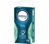 Parapharmacie > Hygiène & Premiers soins > Produits de Sexualité > Préservatifs Intimy Fins 14 Préservatifs - Préservatifs - Pharmacie en ligne LaSante.net