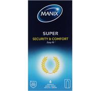 Parapharmacie > Hygiène & Premiers soins > Produits de Sexualité > Préservatifs Manix Préservatifs Easy Super x 6 - Préservatifs - Pharmacie en ligne LaSante.net