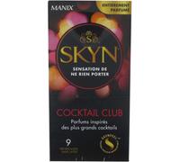 Parapharmacie > Hygiène & Premiers soins > Produits de Sexualité > Préservatifs Manix Skyn Cocktail Club x 9 - Préservatifs - Pharmacie en ligne LaSante.net