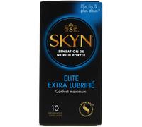 Parapharmacie > Hygiène & Premiers soins > Produits de Sexualité > Préservatifs Skyn Elite Extra Lubrifié 10 Préservatifs - Préservatifs - Pharmacie en ligne LaSante.net