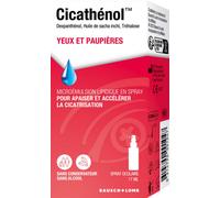 Parapharmacie > Hygiène & Premiers soins > Produits d'Hygiène des Yeux Cicathénol Yeux Et Paupières Spray Oculaire 17 ml - Hygiène des yeux - Pharmacie en ligne LaSante.net