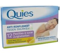 Parapharmacie > Hygiène & Premiers soins > Nez Quies Anti Ronflement Pastilles à Sucer Miel Citron x 12 - Nez - Pharmacie en ligne LaSante.net