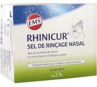 Parapharmacie > Hygiène & Premiers soins > Produits d'Hygiène du Nez Rhinicur Sel de Rinçage Nasal x 20 - Nez - Pharmacie en ligne LaSante.net