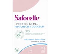 Parapharmacie > Hygiène & Premiers soins > Produits d'Hygiène Intime > Produits de Toilettes et Soins Intimes Saforelle Lingettes Intimes Sachets Individuels Biodégradables x 10 - Toilette et soins -