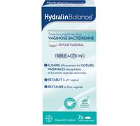 HydralinBalance Ovule Vaginal Traitement Intime Vaginose Bactérienne/Odeur Vaginale 7 Pièces