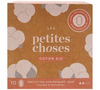 Les Petites Choses Serviettes Hygiéniques Jour Coton Bio 10 Pièces