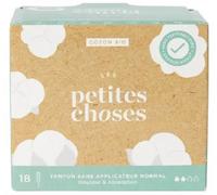 Parapharmacie > Hygiène & Premiers soins > Produits d'Hygiène Intime > Protections Hygiéniques Les Petites Choses Tampons sans Applicateur Flux Normal Bio x 18 - Protection - Pharmacie en ligne LaSant