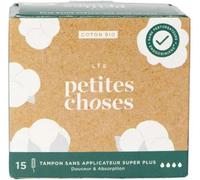 Parapharmacie > Hygiène & Premiers soins > Produits d'Hygiène Intime > Protections Hygiéniques Les Petites Choses Tampons sans Applicateur Flux Super Plus Bio x 15 - Protection - Pharmacie en ligne La