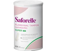 Saforelle Florgynal Tampon Probiotico Regular X9 100uds