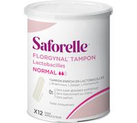 Saforelle® Florgynal® Tampon Probiotique sans applicateur Normal Tampon(S) 12 pc(s)