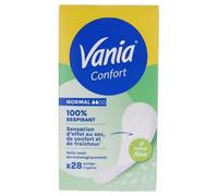 Parapharmacie > Hygiène & Premiers soins > Produits d'Hygiène Intime > Protections Hygiéniques > Serviettes et culottes lavables Vania Confort Aloe Normal Protège-Lingeries x 28x 28