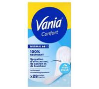 Parapharmacie > Hygiène & Premiers soins > Produits d'Hygiène Intime > Protections Hygiéniques > Serviettes et culottes lavables Vania Confort Fresh Normal Protège-Lingeries x 28x 28