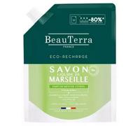 Parapharmacie > Hygiène & Premiers soins > Produits pour Douche et Bain > Gels douche et savons liquides BeauTerra Savon Liquide de Marseille Menthe Citron Eco-Recharge 900 ml - Gels douche et savons
