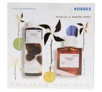 Parapharmacie > Hygiène & Premiers soins > Produits pour Douche et Bain > Gels douche et savons liquides Korres Coffret Mountain Pepper Eau de Toilette 50 ml + Gel Douche 250 ml