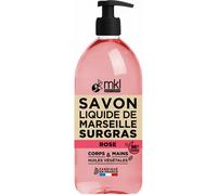 Mkl Savon Liquide de Marseille Rose de Damas 1l