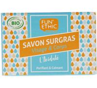 Parapharmacie > Hygiène & Premiers soins > Produits pour Douche et Bain > Pains de savon FUN!ETHIC Savon Surgras L Acidulé Bio 100 g - Pains de savon - Pharmacie en ligne LaSante.net
