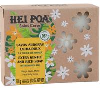 Parapharmacie > Hygiène & Premiers soins > Produits pour Douche et Bain > Pains de savon Hei Poa Savon Solide Extra Doux Monoï 100 g - Pains de savon - Pharmacie en ligne LaSante.net