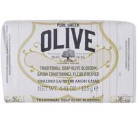 Parapharmacie > Hygiène & Premiers soins > Produits pour Douche et Bain > Pains de savon Korres Olive Savon Traditionnel Fleur d Olivier 125 g - Pains de savon - Pharmacie en ligne LaSante.net
