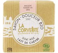 Parapharmacie > Hygiène & Premiers soins > Produits pour Douche et Bain > Pains de savon La Corvette Savon Douceur Bio Lait de Chèvre 100 g - Pains de savon - Pharmacie en ligne LaSante.net