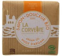Parapharmacie > Hygiène & Premiers soins > Produits pour Douche et Bain > Pains de savon La Corvette Savon Douceur Bio Huile d'Argan 100 g - Pains de savon - Pharmacie en ligne LaSante.net