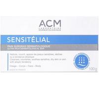 Parapharmacie > Hygiène & Premiers soins > Produits pour Douche et Bain > Pains de savon Laboratoire ACM Sensitélial Pain Surgras Dermatologique 100 g - Pains de savon - Pharmacie en ligne LaSante.net