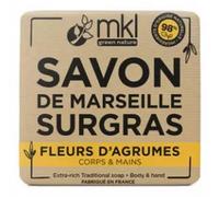Parapharmacie > Hygiène & Premiers soins > Produits pour Douche et Bain > Pains de savon MKL Green Nature Savon de Marseille Surgras Fleurs d'Agrumes 100 g