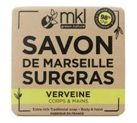 Parapharmacie > Hygiène & Premiers soins > Produits pour Douche et Bain > Pains de savon MKL Green Nature Savon de Marseille Surgras Verveine 100 g