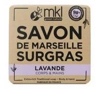 Parapharmacie > Hygiène & Premiers soins > Produits pour Douche et Bain > Pains de savon MKL Green Nature Savon de Marseille Surgras Lavande 100 g