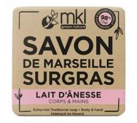 Parapharmacie > Hygiène & Premiers soins > Produits pour Douche et Bain > Pains de savon MKL Green Nature Savon de Marseille Surgras Lait d'Ânesse 100 g