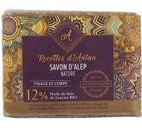 Parapharmacie > Hygiène & Premiers soins > Produits pour Douche et Bain > Pains de savon Recettes d'Antan Authentique Savon d'Alep 12% Pain de 200 g - Pains de savon - Pharmacie en ligne LaSante.net