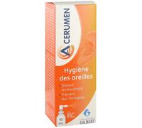 Gilbert A-Cerumen Spray Auriculaire Formule Coloré 40ml