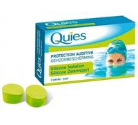 Quies Protection Auditive Silicone Natation 3 Paires