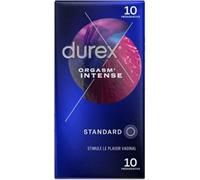 Durex Orgasm’Intense Préservatifs Lubrifiés Gel Et Texture Stimulants Pour Elle 10 Préservatifs