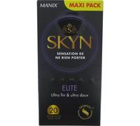 Parapharmacie > Hygiène & Premiers soins > Sexualité > Préservatifs Manix Skyn Elite 20 Préservatifs - Préservatifs - Pharmacie en ligne LaSante.net