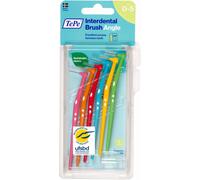 TePe Brossette Interdentaire Angle Eco-Responsable Assortiment ISO 0-5 6 brossettes