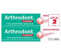 Elgydium Arthrodont Dentifrice Classic 2x75ml