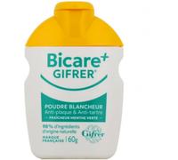 Parapharmacie > Hygiène & Premiers soins > Soins Bucco-Dentaire > Soins Des Gencives Et Des Dents Gifrer Bicare Plus Poudre Blancheur Fraîcheur Menthe Verte 60 g