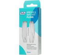 Parapharmacie > Hygiène & Premiers soins > Soins Bucco-Dentaire > Soins Des Gencives Et Des Dents TePe Fil Dentaire Bridge & Implant Floss x 30 - Soins - Pharmacie en ligne LaSante.net
