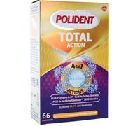 Polident Total Action Nettoyant Appareils Dentaire 66 comprimés